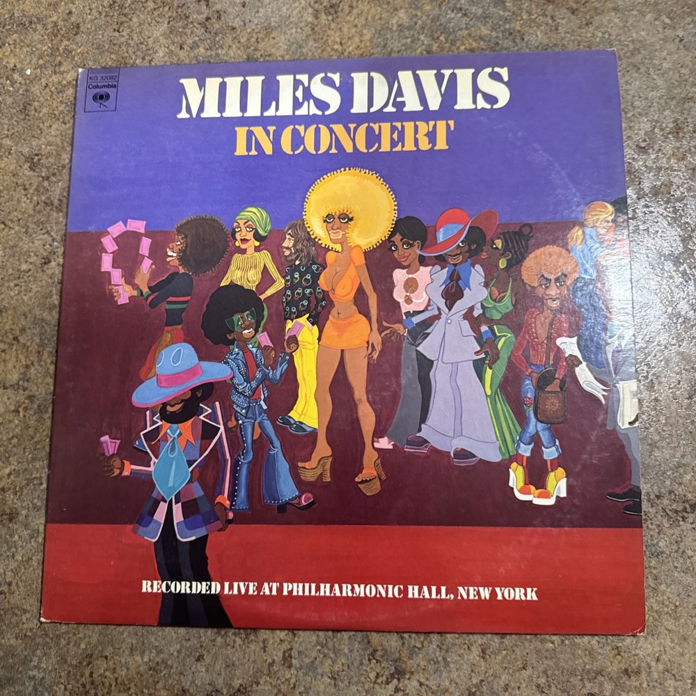 In Concert Philharmonic NYC Record Vinyl Miles Davis Columbia KC 32092 Jazz